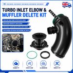 IS12 IS20 IS38 Turbo Inlet Elbow Delete Kit For VW Golf R GTI 5Q0129635P 13-20