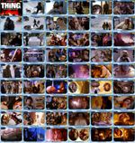 The Thing 1982 movie storyboard trading cards. Kurt Russell Keith David Horror