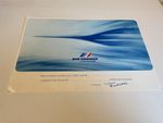 Air France Concorde Flight Certificate  1986 Signed President Rare