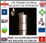 MINI FLINT CAMPING LIGHTER SURVIVAL WATERPROOF CAPSULE FIRE STARTER GADGET EDC