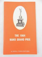 Rare Shell Publications The Manx Grand Prix 1964 Supplement Booklet - Superbikes