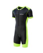 CYCLING TRISUIT FOR MEN HALF SLEEVE YELLOW TRIATHLON S-XXL  SIKMA