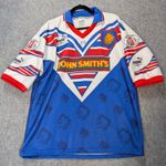 Great Britain 1994 Puma Blue Rugby League Shirt Men's XL