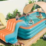 Inflatable Water Slide for Swimming Pool Summer Family Gatherings PVC Ladder