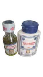 SIX FLOWER OIL, & POWDER, BINT EL SUDAN OIL AND POWDER 