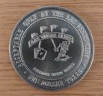 Vintage Las Vegas Club One Dollar Gaming Token Collectable Casino Memorabilia