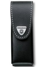 Victorinox Black Leather Belt Pouch 2-4 Layer Swiss Army 4.0524.3B1 *BRAND NEW*