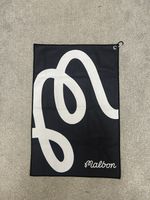 Malbon Golf Black Bag Towel