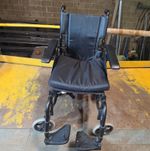 Invacare Action2 NG Self Propelled Folding Manual Wheelchair Black 125kg