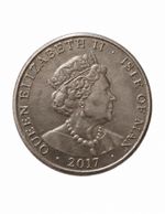 2017 Isle of Man £1 Coin Queen Elizabeth II - Uncertified Ungraded