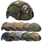 Invader Gear Tatical Mod 2 Fast Helmet Cover Hook and Loop Airsoft Cosplay