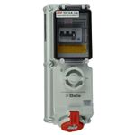 CEENorm 880448-A Switched & Interlocked Socket IP44 2P+E 16A