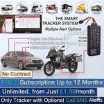 4G Motorcycle-Motorbike GPS Tracker Live Mobile Alarm Tracking System+FREE DATA