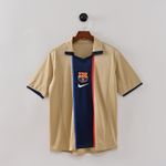 FC Barcelona Gold Away shirt 2001/3