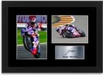 Jorge Martin Motorcycle Racer Poster Signed Photo Display Mount A4