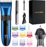 BarberBoss QR-2082 Cordless Self-Sharpening Beard & Hair Trimmer
