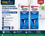 DIFFLAM GENERIC - Benzydamine Hydrochloride 0.15% Throat Spray (30ml) X2 ( 2029