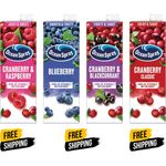 3 x Ocean Spray Juice Drink 1L Sugar Natural Sweetener Fruit Juice