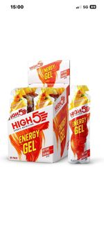 High 5 Energy Gel All Orange- Pack of 20 See Description