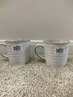 Denby kiln step large mugs  Set of 2 Made in England 400 ml