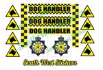 Dog Handler MAGNET MAGNETIC Battenberg Package Kit  K9 Unit Dog Handler SIA -