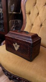 c.1870 Georgian Wood Tea Caddy 