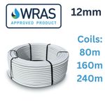 12MM Underfloor Heating Pert AL Pert Pipe 80M, 160M, 180M Roll Coil UFH Pipe
