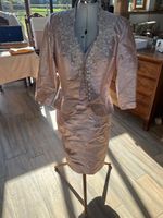 Stunning MOB/Special Occasion 10-12Dress and Jacket. Silk. Parfait and Sparkle!!