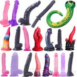 Dildo Sex Toy Suction Cup Realistic 5-6-7-8-9+ Inch Small/Big/Large/XL Real Feel
