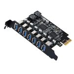 PCIe 7 Ports USB3.2 Gen1 19Pin Expansion Card Pci-Express