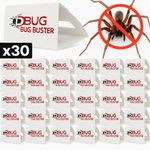 Bug Buster Spider Pest Control Killer Glue Traps Poison Free Trap Crawling x 30
