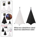 DJ Light Speaker Stand Cover, Tripod Stand Skirt Scrim