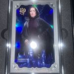 Agoro! HARRY POTTER THE CHASE Snape ENGRAVED FOIL BLIND BOX ..999 FINE SILVER!