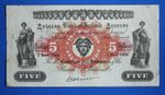 1958 Northern Ireland £5 Five Pound Banknote Bank of Ireland [34386]
