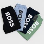 Men's Hugo Boss Swim Shorts With Bold Boss Logo