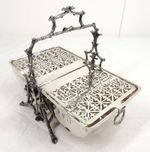 Fenton Bros Silver-Plated Victorian Biscuit Box Warmer - Thames Hospice