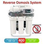400 GPD Pumped Reverse Osmosis System - LCD Auto Computer