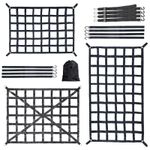 Cargo Net For Trailer Heavy Duty Cargo Net Stretchable Adjustable