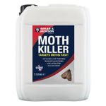 Moth Killer, 5 L, Long-Lasting, Odourless, Insecticide, Spear & Jackson