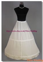 2-HOOP Prom Underskirt/Bridal Wedding Petticoat//Crinoline for Evening Dress