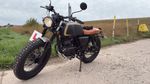 MUTT AKITA 125 CC E5, 2025/25, JUST 300 MILES FINISHED IN SATIN BLACK