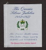 1977 SILVER JUBILEE PRIVATELY PRODUCED BOOKLET (JERSEY/GUERNSEY STAMPS)
