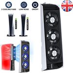 LED Cooling Fan w/USB Port for PlayStation 5 PS5 Console PS5 Console Host Cooler