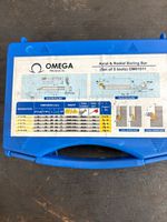 OMEGA Axial & Radial Boring Bar Set 5pc 18mm Carbide/Steel OM01011