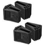 Ladder Non Slip Feet Mat (62x16mm) (4Pcs), Rubber Step Ladder Foot