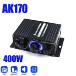 Power Digital Amplifier HIFI Mini Stereo Audio AMP USB FM Mic Home Car 40W 2025