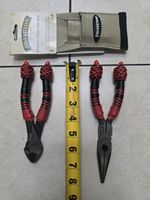 Milwaukee Fishing Pliers Set MT507 Diagonal MT505 Long Nose W/sheath