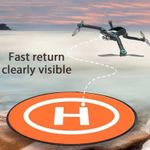 Drone Landing Pad Foldable Felt Drones Take-off Mats Waterproof for Outdoor