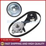3pcs Belt Tensioner + Water Pump Belt Pulley For Mini R55 R56 R57 R58 R60 08-16