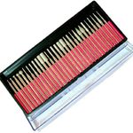 30PC MINI ROTARY DRILL DIAMOND BURR ACCESSORY KIT fits DREMEL & HOBBY TOOLS